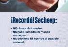SECHEEP ALERTA POR NUEVAS ESTAFAS VÍA WHATSAPP Y REDES SOCIALES