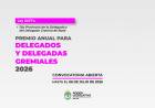 EL PARLAMENTO CHAQUEÑO ABRIÓ LA CONVOCATORIA PARA EL PREMIO ANUAL PARA DELEGADOS Y DELEGADAS GREMIALES 2026