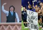 MILEI SOBRE LA BANDERA DE MALVINAS EN LOS FESTEJOS: "LAS VAMOS A RECUPERAR EN EL PLANO DIPLOMÁTICO"