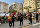 MILES DE MANIFESTANTES SALEN A LAS CALLES EN CEUTA PARA PROTESTAR POR LA CRISIS MIGRATORIA
