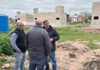 IPDUV VERIFICÓ EL AVANCE DE OBRAS HABITACIONALES EN CORONEL DU GRATY