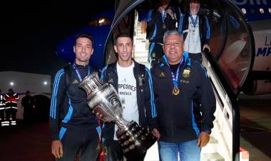 DI MARÍA SE INSCRIBIÓ PARA HACER EL CURSO DE ENTRENADOR EN ROSARIO