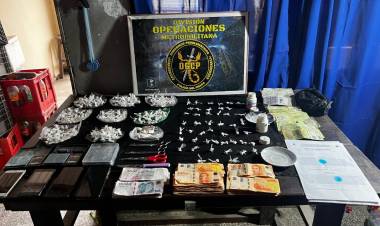 INCAUTAN GRAN CANTIDAD DE COCAÍNA VALUADA EN TRES MILLONES DE PESOS