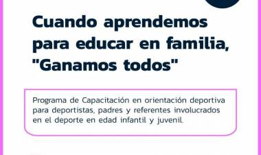 ”CHACO CAPACITA EN DEPORTE” SE REALIZARÁ EN LAS PALMAS