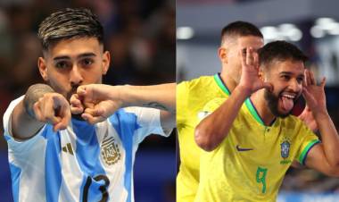 CUÁNDO JUEGA LA SELECCIÓN ARGENTINA VS BRASIL LA FINAL DEL MUNDIAL DE FUTSAL Y DÓNDE VER