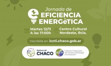 EL GOBIERNO PROVINCIAL INVITA A UNA CHARLA SOBRE EFICIENCIA ENERGÉTICA PARA INDUSTRIAS Y EMPRESAS