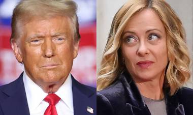 TRUMP ELOGIÓ A UNA MELONI "LLENA DE ENERGÍA"