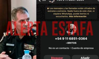 ALERTA ESTAFAS: FALSO POLICÍA FEDERAL INTENTA ESTAFAR POR WHATSAPP