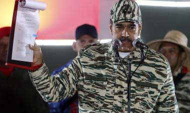 MADURO ANUNCIÓ LA DETENCIÓN DE SIETE "MERCENARIOS" EXTRANJEROS