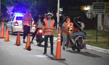 VILLA ÁNGELA: CONTINÚAN LOS OPERATIVOS DE CONTROL DE TRÁNSITO EN LA CIUDAD