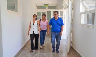 LA EDUVIGIS: LA VICEGOBERNADORA SCHNEIDER VERIFICÓ LOS AVANCES DE OBRAS EN EL CENTRO TERAPÉUTICO
