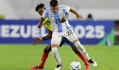 SUDAMERICANO SUB 20: ARGENTINA VENCIÓ SOBRE LA HORA A COLOMBIA Y SE CLASIFICÓ PARA EL MUNDIAL