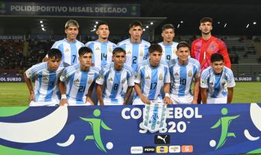 SUDAMERICANO SUB 20: ARGENTINA SE MIDE ANTE BRASIL EN UNA FINAL ANTICIPADA