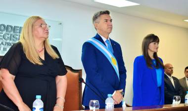 APERTURA DEL 57° PERIODO DE SESIONES ORDINARIAS: “LA GESTIÓN EN TERRITORIO HA SIDO NUESTRA MEJOR RESPUESTA” EXPRESÓ EL GOBERNADOR ZDERO