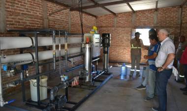 CONCEPCIÓN DEL BERMEJO: SAMEEP REFUNCIONALIZA 2 PLANTAS DE ÓSMOSIS PARA MEJORAR EL CAUDAL DE AGUA