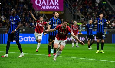 COPA ITALIA: MILAN GOLEÓ EN EL CLÁSICO AL INTER Y ES FINALISTA