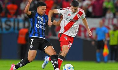 RIVER REACCIONÓ Y EMPATÓ CON INDEPENDIENTE DEL VALLE EN ECUADOR