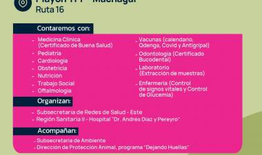 MACHAGAI: NUEVO OPERATIVO DE ABORDAJE TERRITORIAL