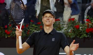 MASTERS DE ROMA: SINNER ARRASÓ CON RUUD Y SE METIÓ EN SEMIFINALES