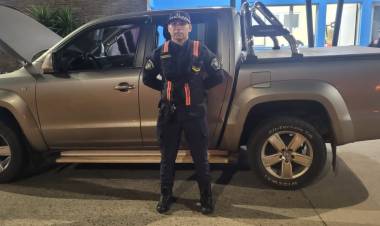 CAMINERA RECUPERA UNA CAMIONETA CON PEDIDO BUSCADA POR LA JUSTICIA DE SALTA 
