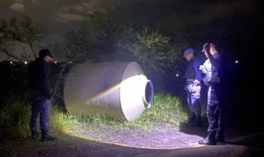 RÁPIDA INTERVENCIÓN PARA HALLAR VARIOS BIENES OCULTOS EN UNA ZONA BOSCOSA