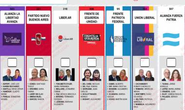 EL GOBIERNO NO LOGRA BORRAR A ESPERT DE LA BOLETA ÚNICA PAPEL