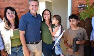 PLAN PROVINCIAL DE VIVIENDAS ÑACHEC: MÁS FAMILIAS YA TIENEN SU TECHO PROPIO EN CHOROTIS
