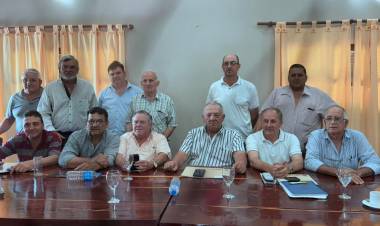 FANTÍN FUE REELECTO AL FRENTE DE LA ASOCIACIÓN DE CONSORCIOS CAMINEROS