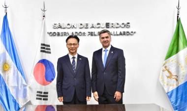 ZDERO RECIBIÓ AL EMBAJADOR DE COREA DEL SUR PARA FORTALECER VÍNCULOS COMERCIALES