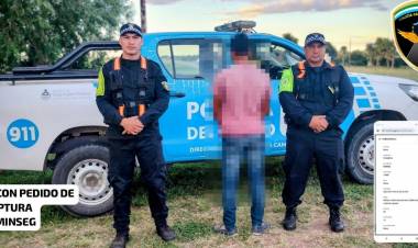 VILLA ÁNGELA: DETUVIERON A UN HOMBRE CON PEDIDO DE CAPTURA DURANTE CONTROL VEHICULAR