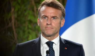 MACRON EXIGE A ISRAEL FRENAR LA OFENSIVA Y OFRECE A PARÍS COMO SEDE DE PAZ