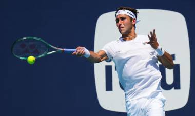 TOMÁS ETCHEVERRY SE DESPIDIÓ DEL MASTERS 1000 DE MIAMI