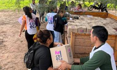 PAMPA DEL INDIO: CONTINÚA LA ASISTENCIA SANITARIA Y DEL PROGRAMA ÑACHEC A LAS FAMILIAS AFECTADAS POR ANEGAMIENTOS