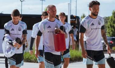 ENTRENA LA SELECCIÓN EN KANSAS Y SCALONI DEFINE EL EQUIPO PARA LOS AMISTOSOS