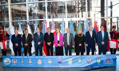 58º SESIÓN DEL PARLAMENTO DEL NORTE GRANDE: LA DELEGACIÓN CHAQUEÑA PRESENTE EN LAS COMISIONES Y MESA EJECUTIVA