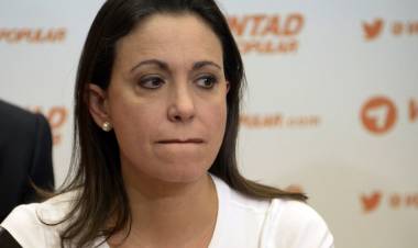 CORINA MACHADO DENUNCIÓ QUE EL CHAVISMO NO LA DEJA VOLVER A VENEZUELA PARA AYUDAR EN LA CATÁSTROFE