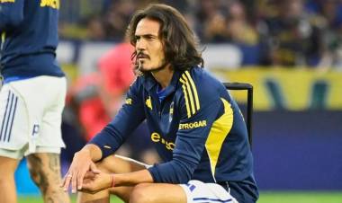 EL VIDEO DE CAVANI EN SU DESPEDIDA DE BOCA