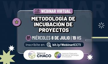 EL ICCTI BRINDARÁ UNA CAPACITACIÓN VIRTUAL PARA FORTALECER EMPRENDIMIENTOS TECNOLÓGICOS