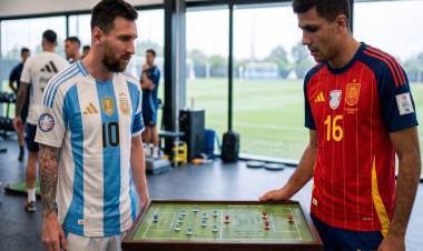 ANÁLISIS CON EL POSIBLE CHOQUE DE ESTILOS ENTRE LA SELECCIÓN ARGENTINA Y LA DE ESPAÑA