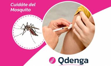 NO ESPERES AL VERANO, VACUNATE AHORA: SALUD REFUERZA LA PREVENCIÓN DEL DENGUE EN TODO EL CHACO