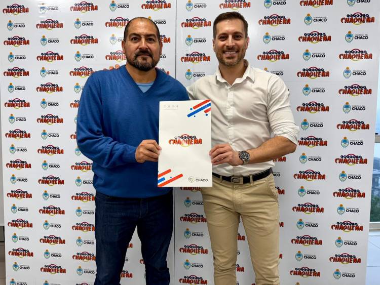 LOTERÍA CHAQUEÑA: CONVENIO PARA NUEVAS OBRAS EN EL JUVENTUD ATLETIC CLUB, DE EL SAUZALITO
