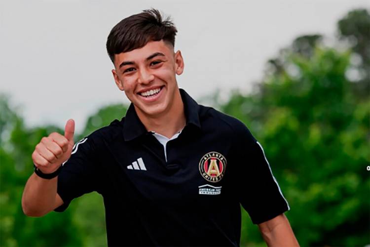 MATÍAS GALLARDO SE SUMÓ A UN EQUIPO DE LA MAJOR LEAGUE SOCCER