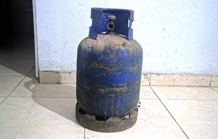 VILLA BERTHET: ROBO UN TUBO DE GAS  PERO LA POLICÍA LO ATRAPO   