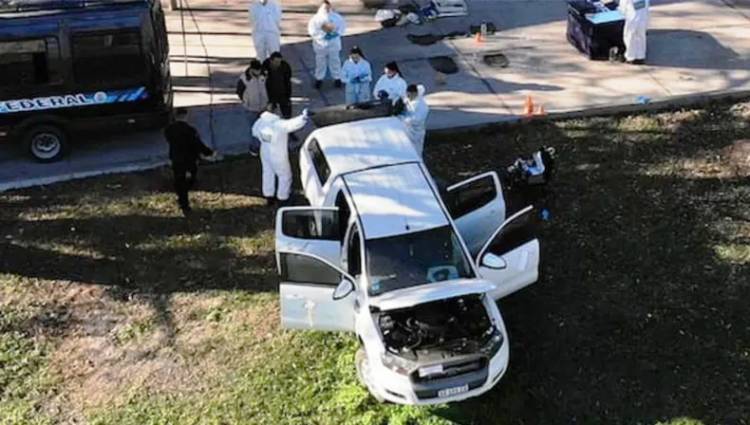 HIPÓTESIS DEL ACCIDENTE: LUMINOL POSITIVO Y GOLPES EN EL PARAGOLPES DE LA CAMIONETA DE PÉREZ Y CAILLAVA