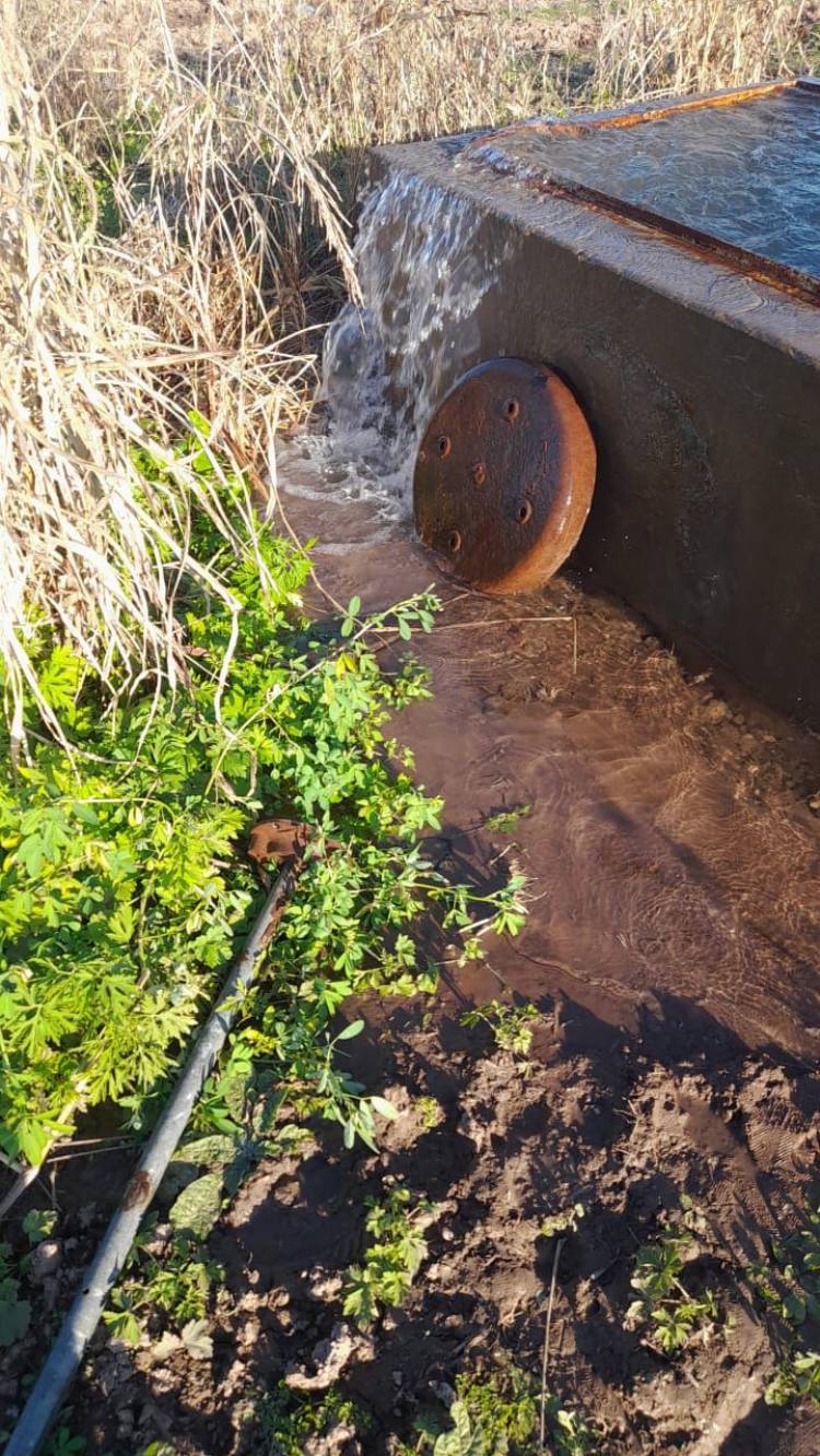 LUEGO DE DETECTARSE VANDALIZACIÓN, EL GOBIERNO PROVINCIAL RESOLVIÓ INCONVENIENTES QUE AFECTARON AL PRIMER ACUEDUCTO