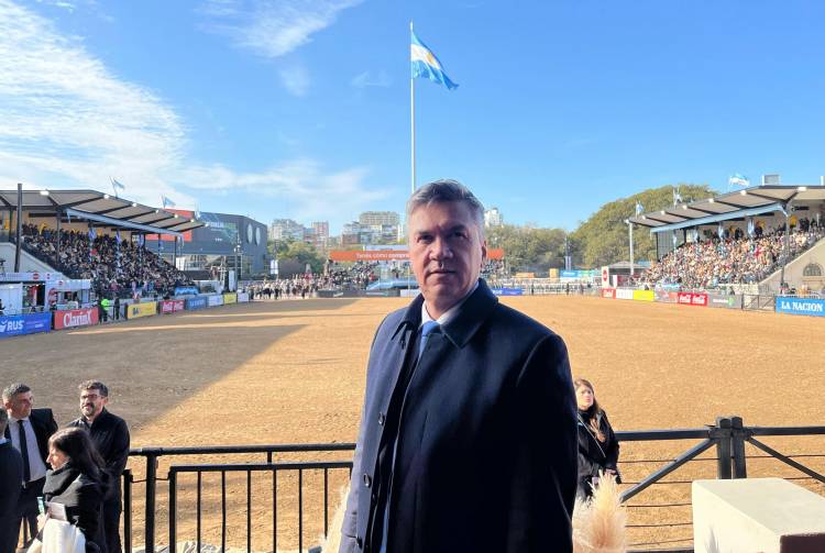 BS. AS: EL GOBERNADOR ZDERO ACOMPAÑÓ EL ACTO DE APERTURA DE LA 136° EXPOSICIÓN RURAL