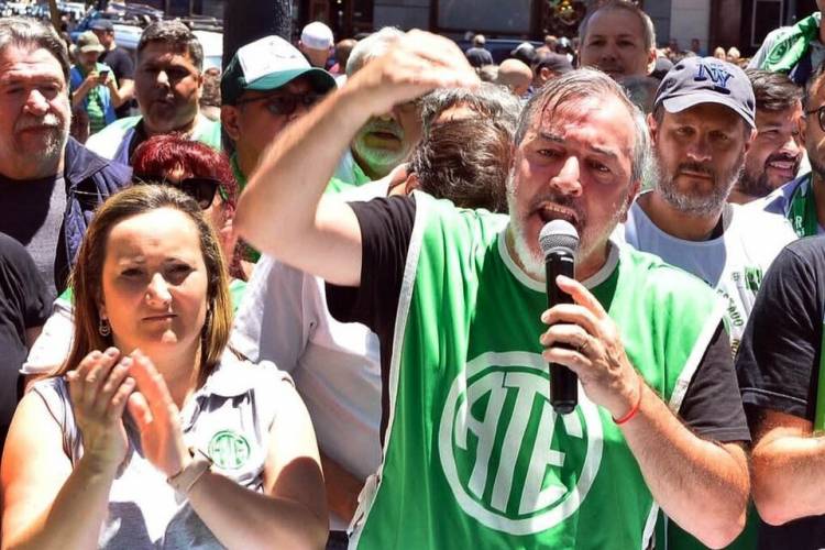 ATE ANTICIPÓ QUE LLAMARÁ A UN PARO NACIONAL PARA EL DÍA DE SAN CAYETANO