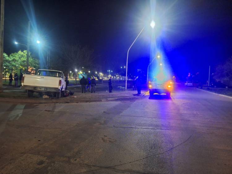 ACCIDENTE FATAL: UNA CAMIONETA Y UNA MOTOCICLETA FUERON LOS PARTÍCIPES