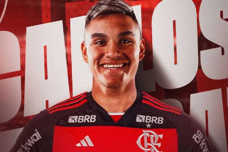 CARLOS ALCARAZ FUE PRESENTADO EN EL FLAMENGO DE BRASIL