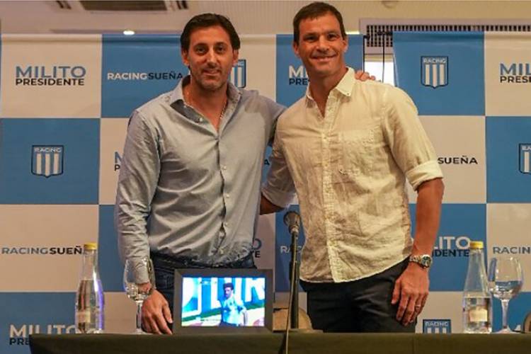 MILITO PRESENTÓ A SAJA COMO DIRECTOR DEPORTIVO Y CONFIRMÓ A COSTAS COMO TÉCNICO